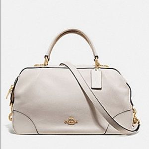 Coach Lane Satchel Chalk/Gold